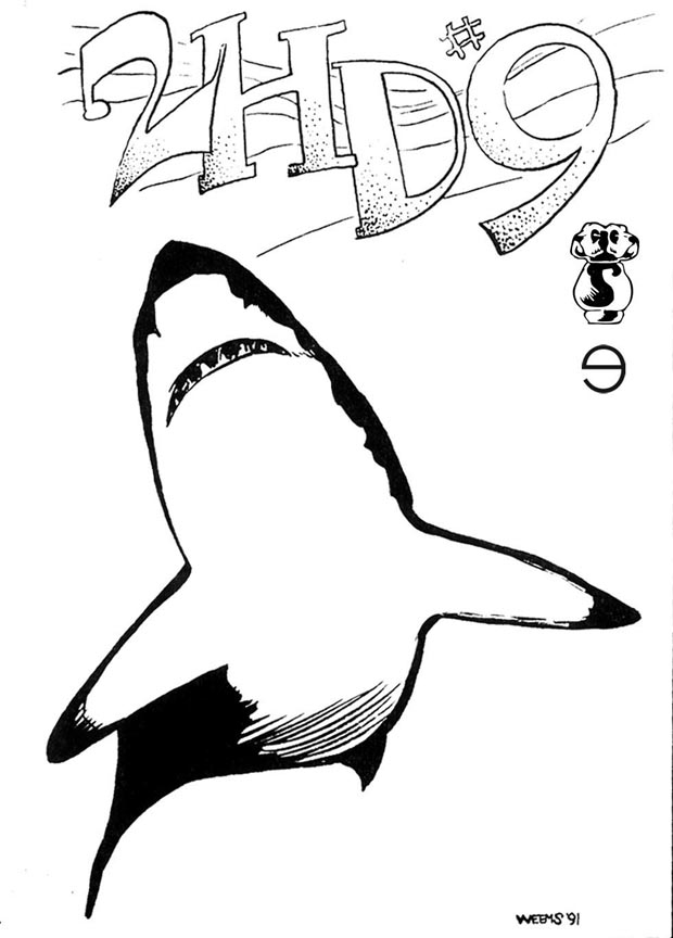 CLown Cover art - June 2989 - 2 Headed Dog 6