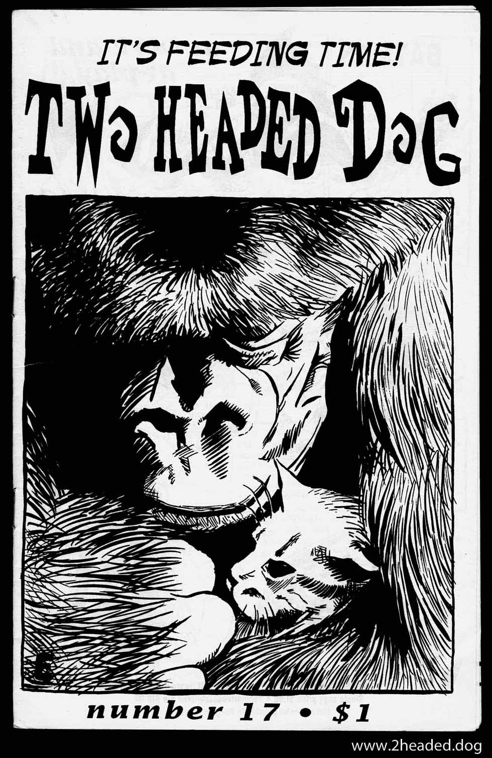 Two Headed Dog 17 Cover Gorilla and Kitten