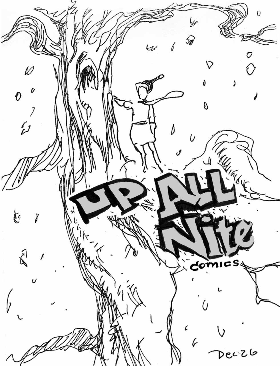 Up All Nite Comics Issue Number 1
