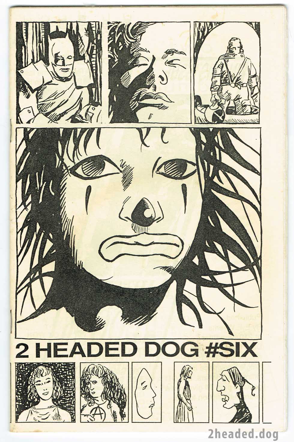 Two Headed Dog 6 1989 Cover