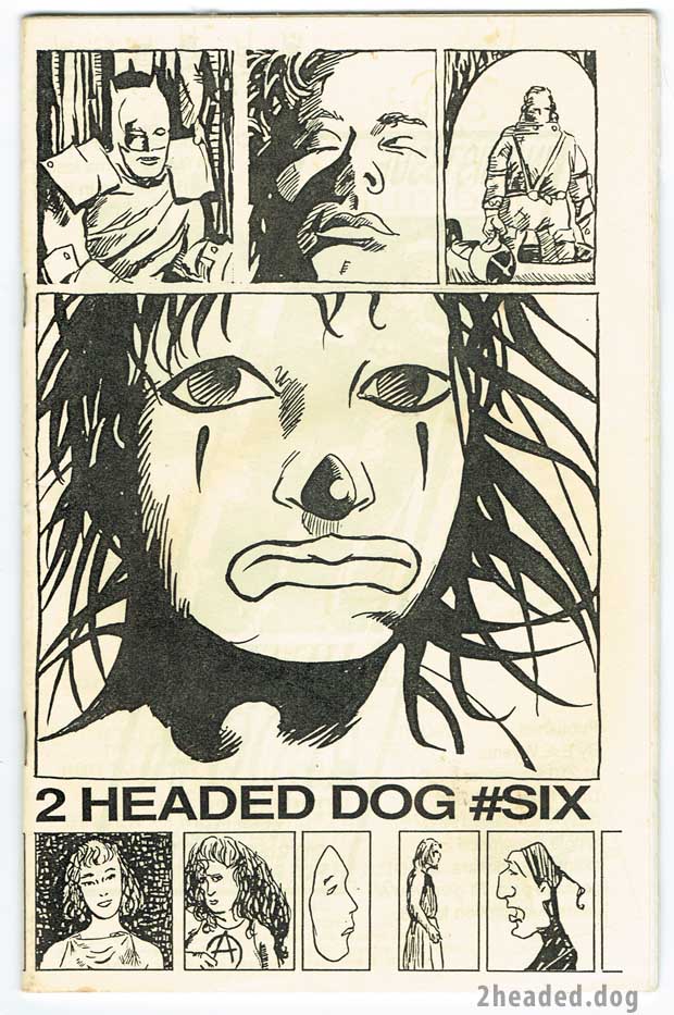 CLown Cover art - June 2989 - 2 Headed Dog 6
