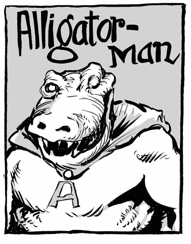 Alligator Man Panel 2
