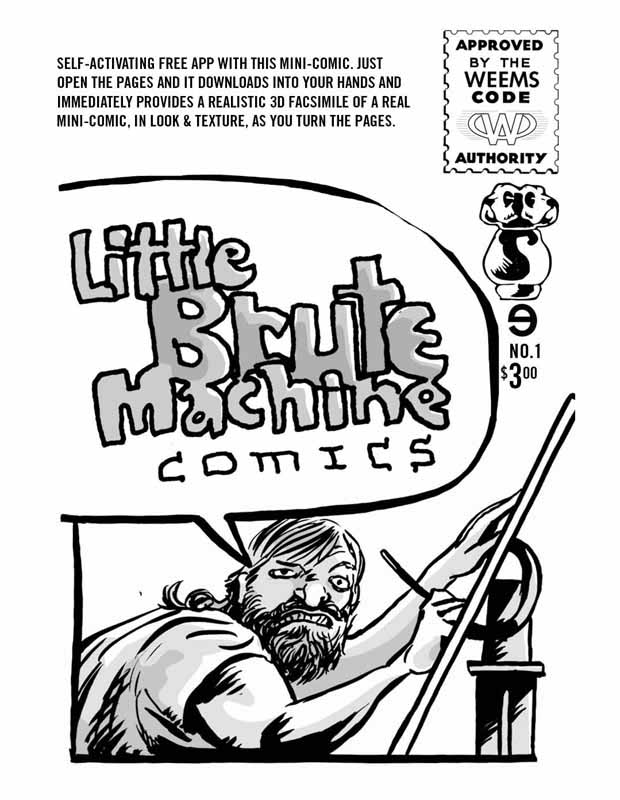 Little Brute Machine Comics 1 Cover