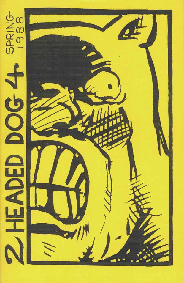 Cover - Two Headed Dog issue 4 - 1988